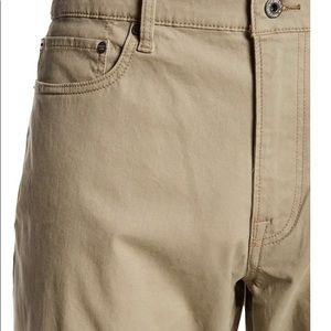 Lucky Brand Pants Chinos 38x30, NWT 121 Slim Straight, sandstone, 2-way stretch